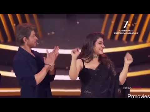 Shahrukhan And Kajol Amazing Entry In Filmfare Award 2025 SRKFansKajolFansFilmfare2025