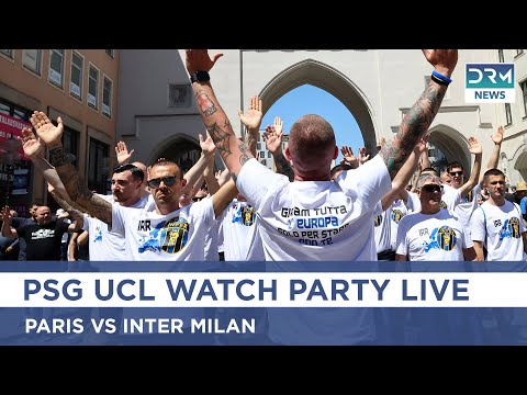 PSG Fans LIVE Champions League Final 2025 Watch Party In Paris Vs Inter Milan DRM News AD1G