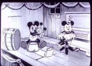  Mickey Mouse Cartoon The Shindig 29th July 1930 PAL Pitch