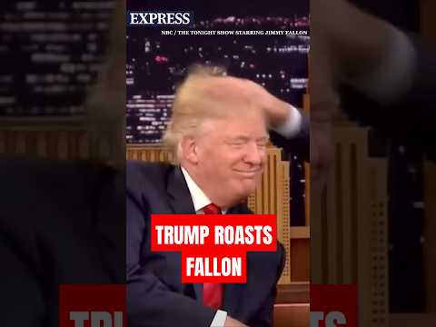 Donald Trump Roasts Jimmy Fallon Over Messing Up His Hair WEAK PATHETIC