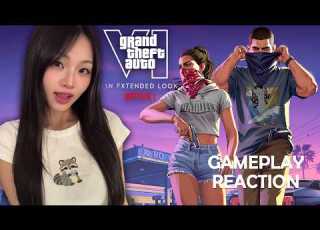  GTA 6 GAMEPLAY LOOKS UNBELIEVABLY REAL GRAND THEFT AUTO VI EXTENDED LOOK GAMEPLAY REACTION
