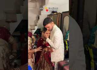 Brother Sister Emotional Moment Shorts Sister Wedding Youtubeshorts Viralshorts