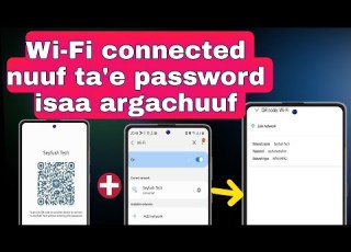 Akkaata Itti WiFi Connected Nuuf Ta E Password Argachuuf How To See Connected WiFi Password 2024