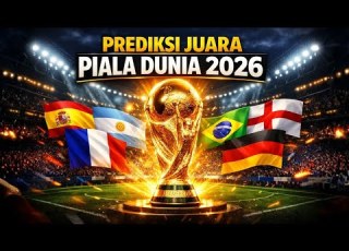 Prediksi Juara Piala Dunia 2026 Superkomputer Ungkap Peluang Tiap Negara