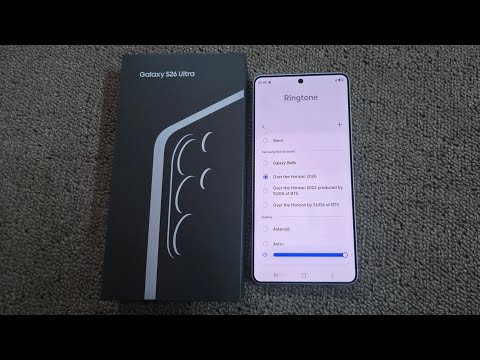 نغمات رنين أصلية جديدة لهاتف سامسونج جالاكسي إس 26 ألترا ما وراء الأفق 2026
