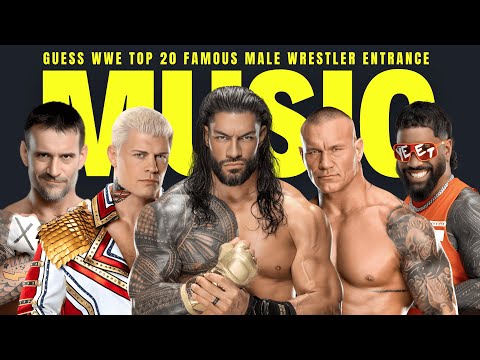 تخمين أفضل 20 موسيقى دخول لمصارعي WWE الذكور المشهورين لعام 2026 رومان رين جاي أوسو سي إم بانك