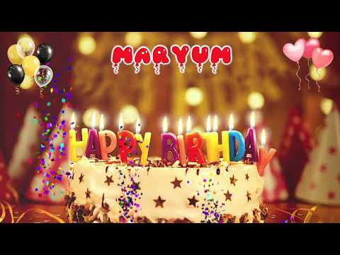 MARYUM Happy Birthday Song Happy Birthday To You
