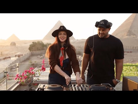 Melodic Techno Live DJ Set At Giza Pyramids Egypt Rikaya S A B R I
