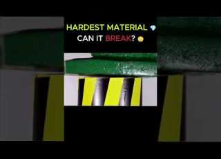  Hydraulic Press Vs Diamond Can It Break The Hardest Material Shorts