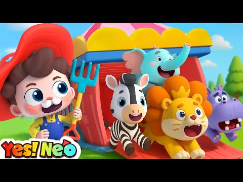 Old MacDonald Had A Farm Poo Poo Song Safari Animals Nursery Rhymes Kids Songs Yes Neo