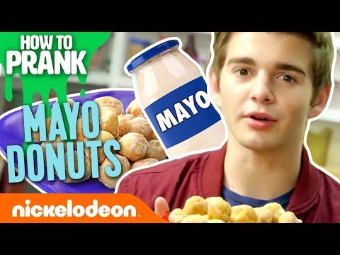 How To Prank Jack Griffo Makes Mayo Doughnut Holes Nick