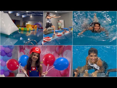 حفلة عيدميلاد الجود في المسبح و الالعاب المائية