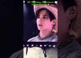  BTS BLACK SWAN Performance At Las Vegas D2 Concert
