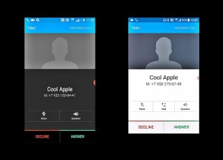 HTC One M7 Vs M9 Screen Recordings Calls