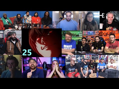 Death Note Episode 25 Reaction Mashup R I P L