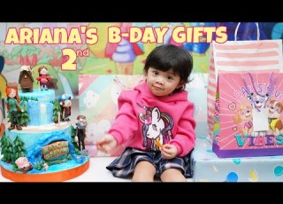 ARIANA S 2nd BIRTHDAY GIFT OPENING Travis In WONDERLAND