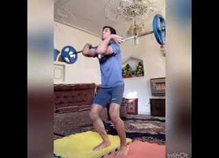 MohammadReza Geraei Exercise During Lockdown تمرین محمدرضا گرایی در دوران قرنطینه