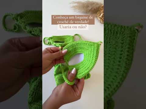 Crochet Passoapassodecroche Crochê Tutorialcrochet Biquíni Biquinidecroche