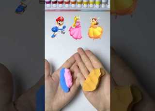  Wait For The Color Super Mario Galaxy Movie Mario Colormixing Satisfying Mariobros