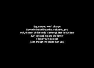  Beyoncé PLASTIC OFF THE SOFA Lyrics