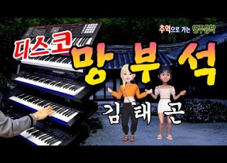  망부석 김태곤 전자올겐연주 전자올겐 디스코 트로트 흘러간 옛노래 Korean Old Pop Song 추억노래 전통가요