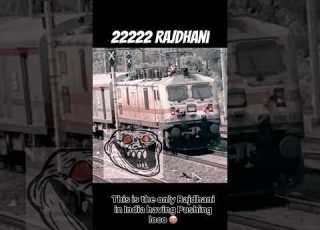  Pushpull Tech Rajdhani 22222 DELHI CSTM Have Aura 9999 Viral Railtrack Viral Popular Shorts
