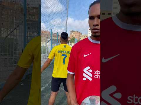 فان دايك واليسون ورافينيا وفودين امام كرستيانو رونالدو مفااااجاه