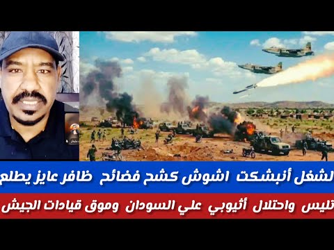 الشغل أنبشكت اشوش عايز يطلع قضائح ظافر تليس واحتلال اثيوبي علي السودان وموقف قيادات الجيش