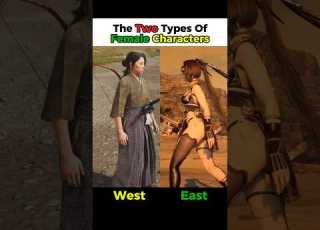  The Two Types Of Female Characters Ghost Of Yotei Stellar Blade