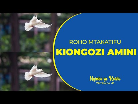 ROHO MTAKATIFU KIONGOZI AMANI Wimbo Mkuu Makambi 2022 TZ Wimbo Na 41