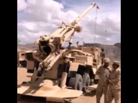 الجيش السعودي على حدود اليمن عاصفة الحزم