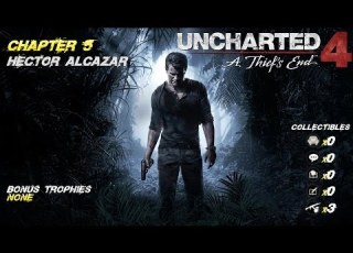 Uncharted 4 Chap 5 Hector Alcazar All Collectibles HTG