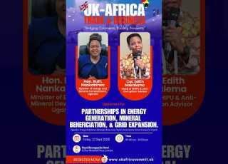 Hon Ruth Nankabirwa Col Edith Nakalema Energy Integrity Investment At UK Africa Summit 2025