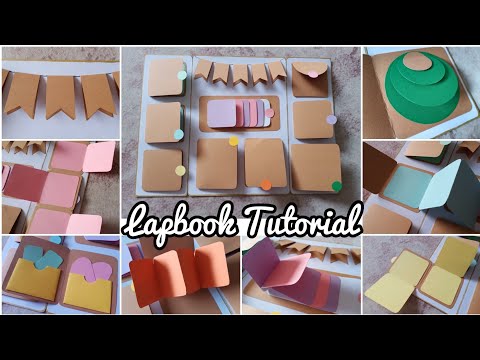 Lapbook Tutorial How To Make 10 Different Cards