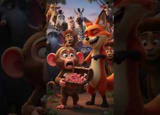 The Monkey King Moral Story For Kids Animation Funny Kidscartoon Monkeycartoon Kids