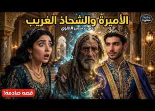 الأميرة و الشحاذ الغريب