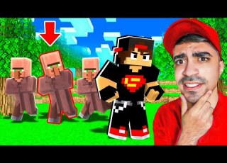 ماين كرافت 5 لقيت اول قرية MINECRAFT