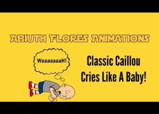 Classic Caillou Cries Like A Baby Grounded