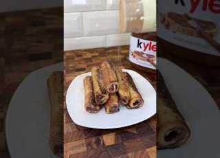 Nutella French Toast Sticks Shorts