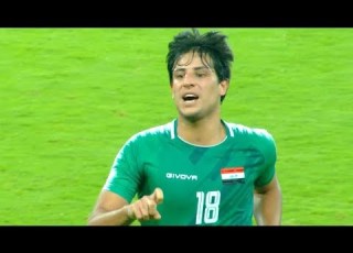 ملخص مباراة العراق وهونغ كونغ تألق مهند علي ميمي تصفيات كأس العالم 2022