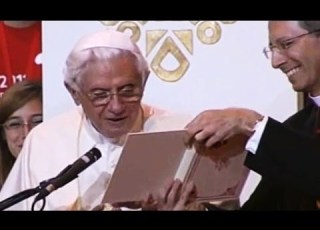 Pope Benedict XVI Makes A Cute Mistake