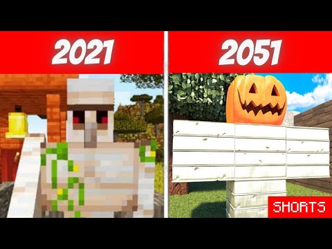 The Evolution Of The Iron Golem In Minecraft Shorts Evolution Minecraft