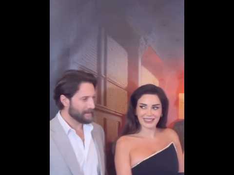 سيرين عبد النور محمد الأحمد نادين الراسي و داليدا خليل في إطلاق مسلسل كذبة سودا من دبي