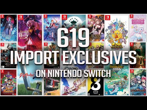 619 Import Exclusive Nintendo Switch Games With English