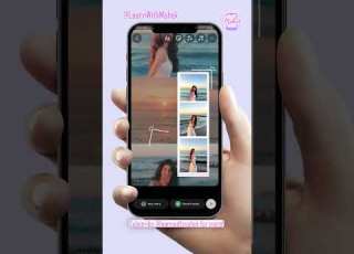 Sunset Beach Story Edit Instagram Strip Layout Idea