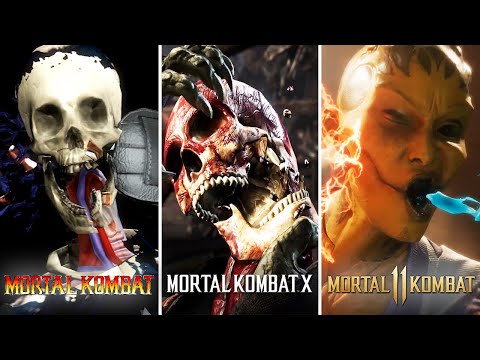 Mortal Kombat All X Ray Attacks MK9 MKX MK11