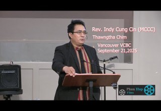 Rev Indy Cung Cin Thawngtha Chim Sep 21 2025 Vancouver VCBC