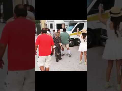 توديع الكاست مسلسل انت اطرق بابي الحلقه الاخيره