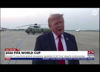  2026 World Cup Donald Trump Hails Global Showpiece Greatest Of All Time Despite Controversies