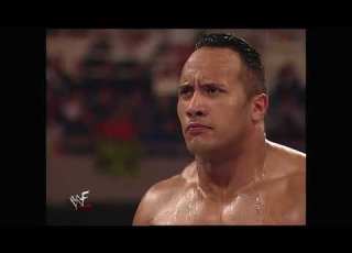 The Rock Vs Mankind Mick Foley S Farewell Match At WWE Monday Night RAW December 27 1999